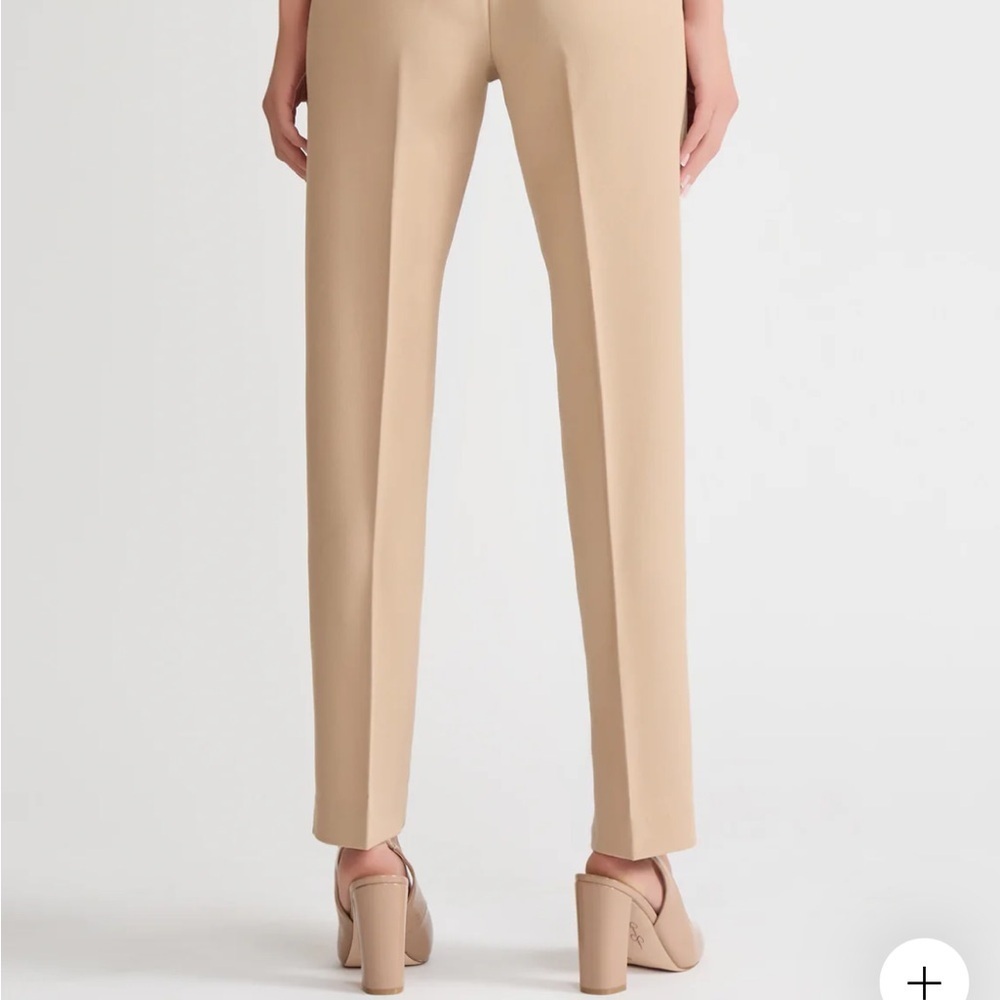 Jones New York Chic Camel Women's Straight Leg Pants - Picture 2 of 7